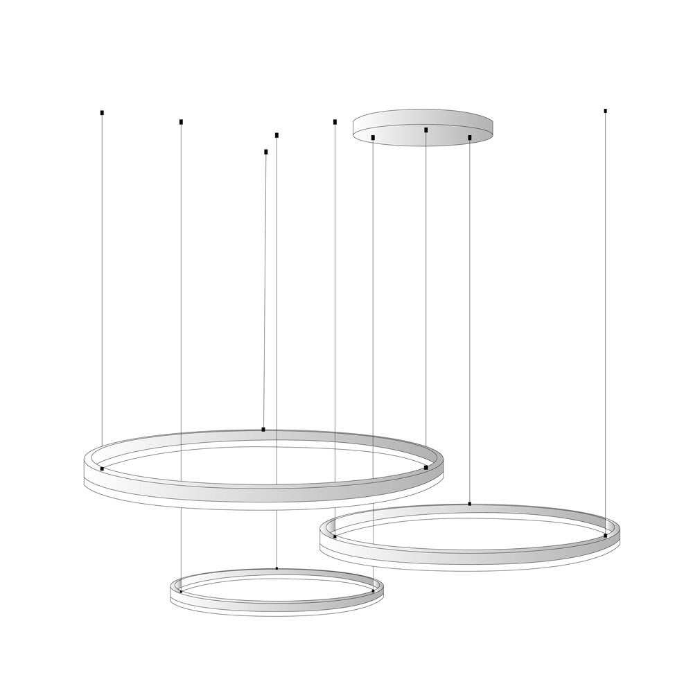 s.luce Ring o. Hexa Umbau zentrisch exzentrisch (ohne LED-Ringe) 1