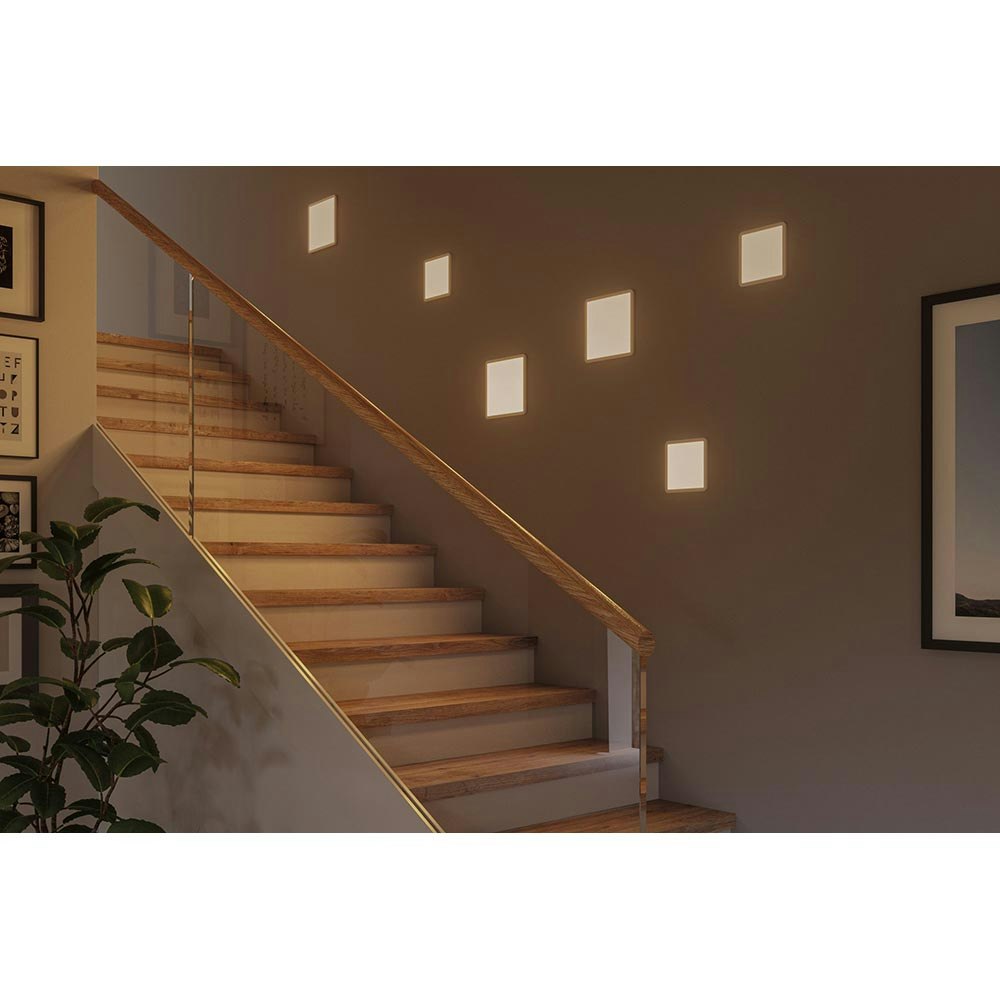 VariFit LED Einbaupanel Areo mit 3-Stufen-Dimmer Eckig Weiß thumbnail 5
