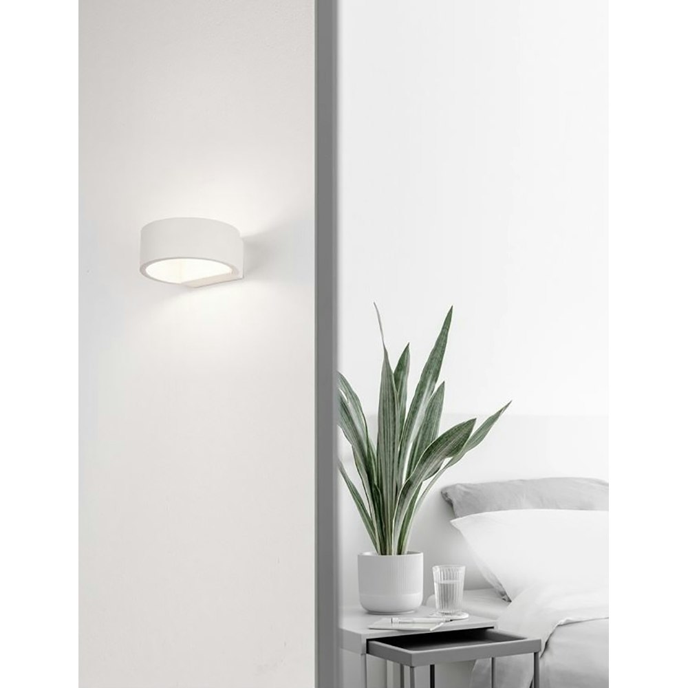 Nova Luce Enna LED Wandlampe Weiß 1