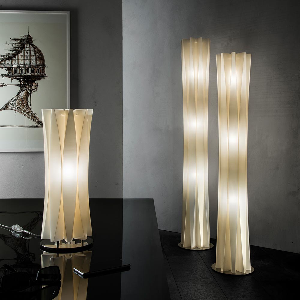 S.Luce Slamp Stehlampe Bach XL Gold