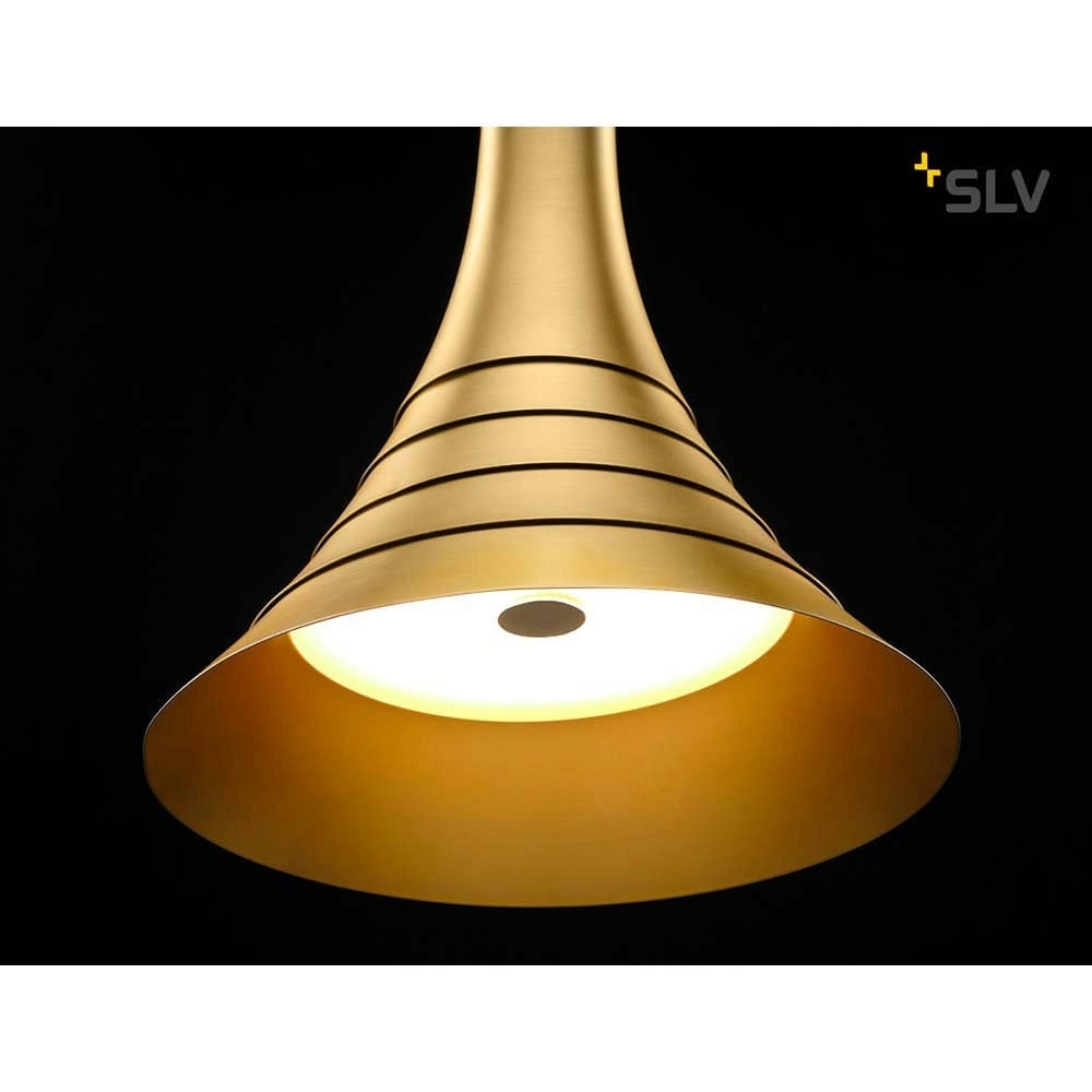 SLV Bato 45 LED lampada a sospensione in ottone thumbnail 3