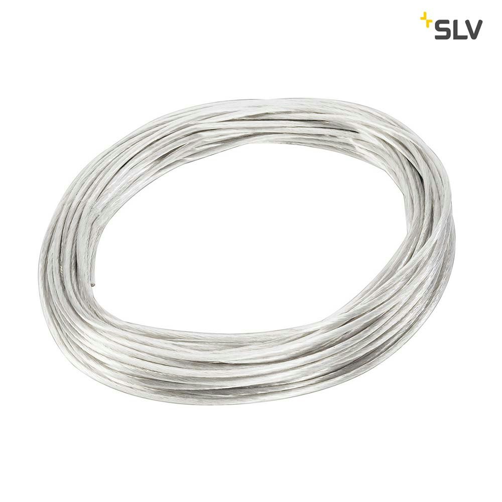 SLV 12V-Seil für Tenseo 12V-Seilsystem Weiß 4mm² 20m 