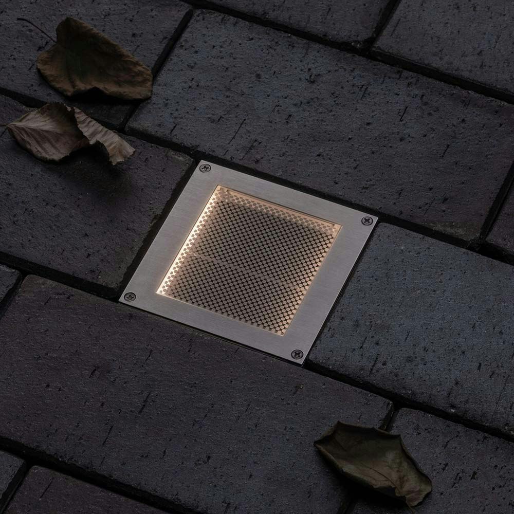 LED Solar Bodeneinbauleuchte Aron mit Bewegungsmelder IP67 3000K zoom thumbnail 5