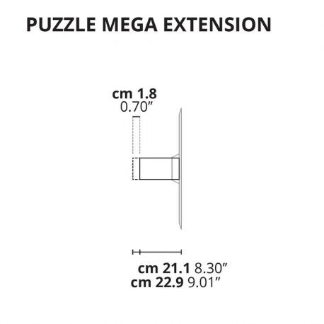 Lodes Puzzle Mega Verlängerung für Wand- & Deckenlampe 2