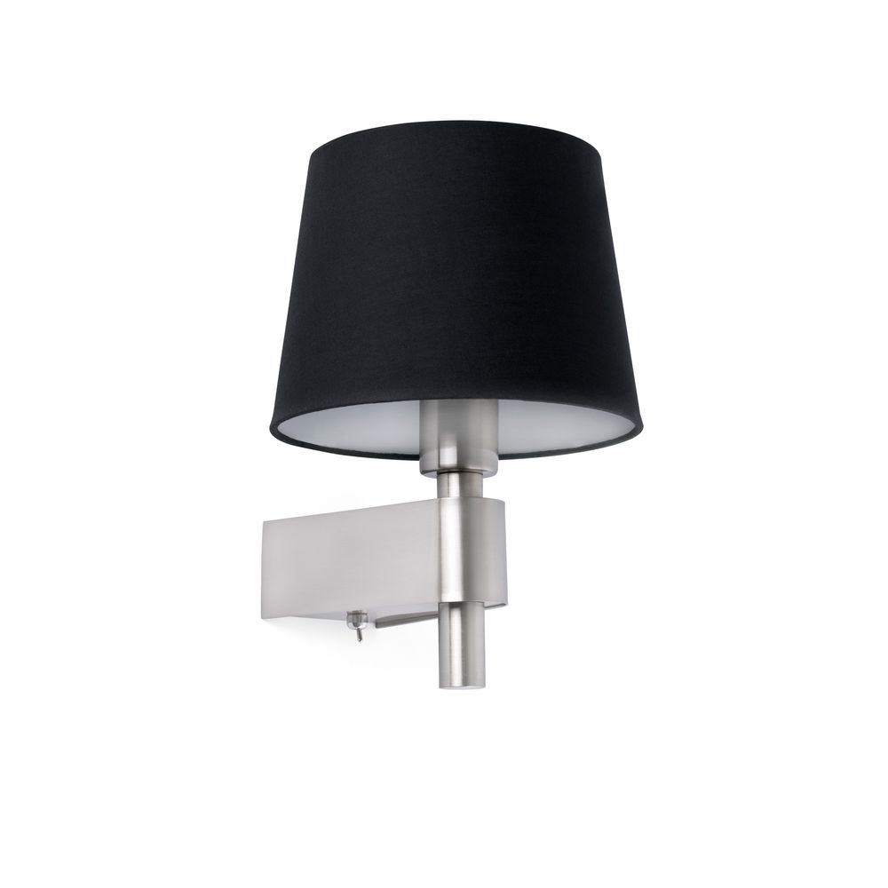 S.Luce Wandlampe ROOM Nickel, Schwarz