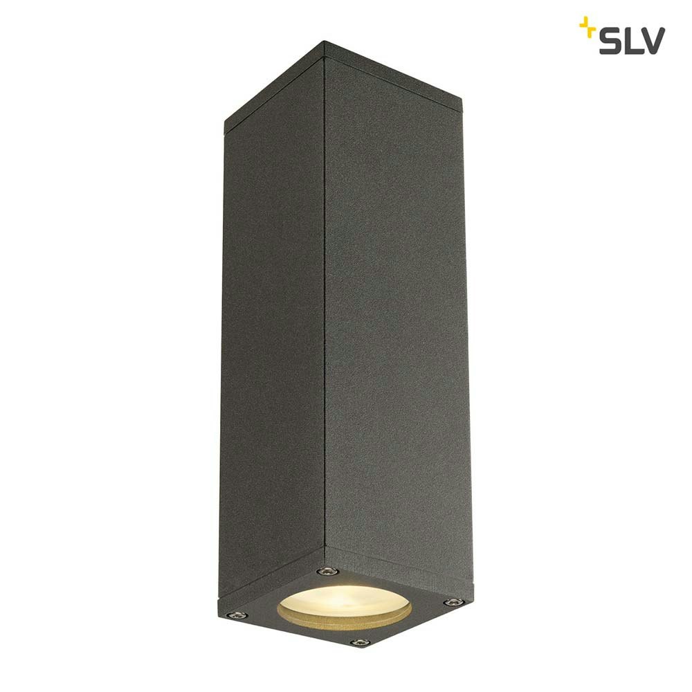 SLV Theo Up/Down QPAR51 Wall lamp anthracite  