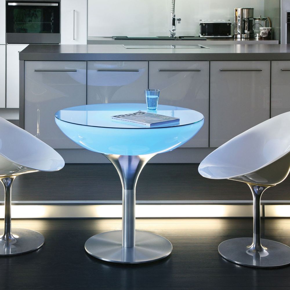 S.Luce Moree Lounge Table LED Tisch Pro 75cm