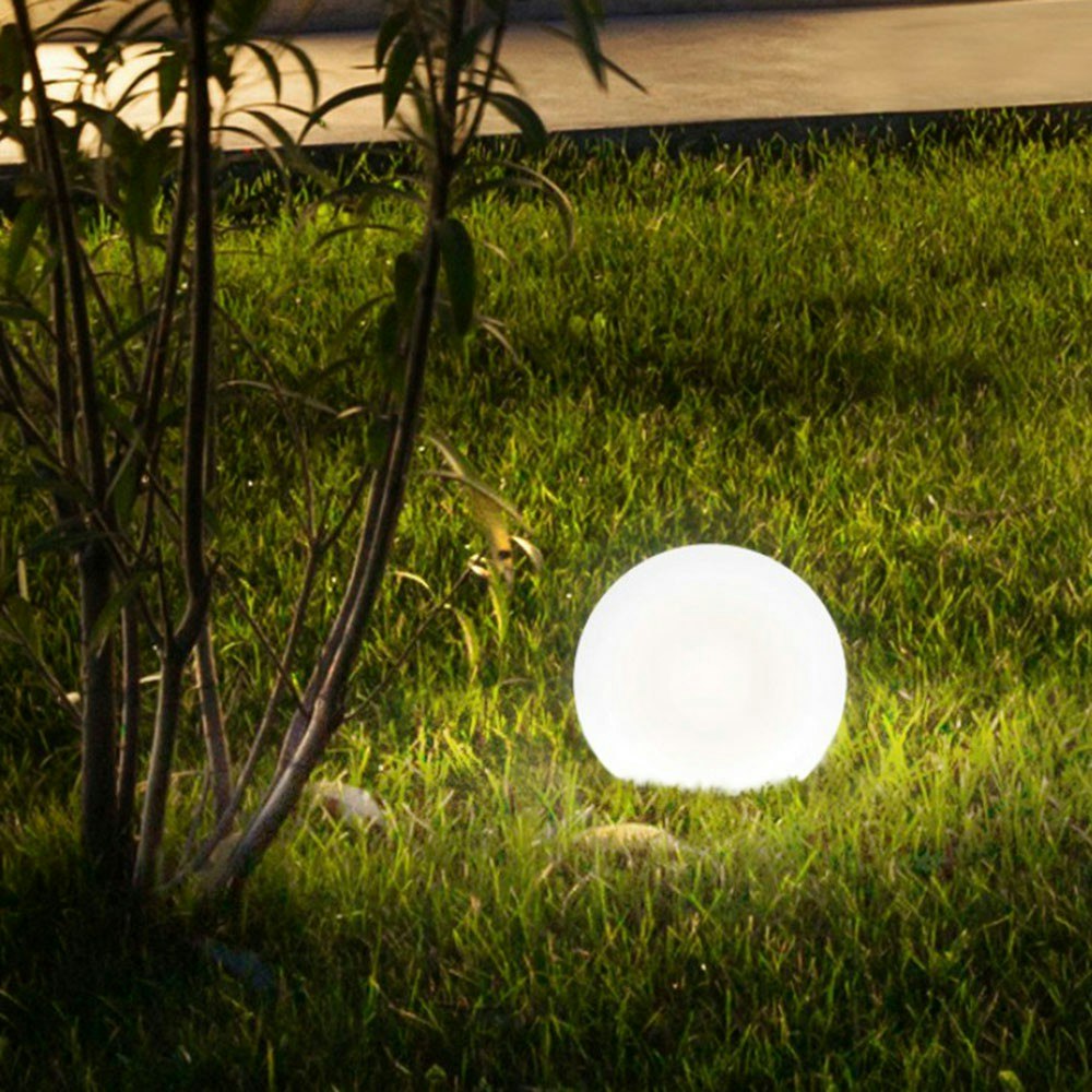 s.luce Globe pro langlebige Garten Außenkugel Weiß thumbnail 3
