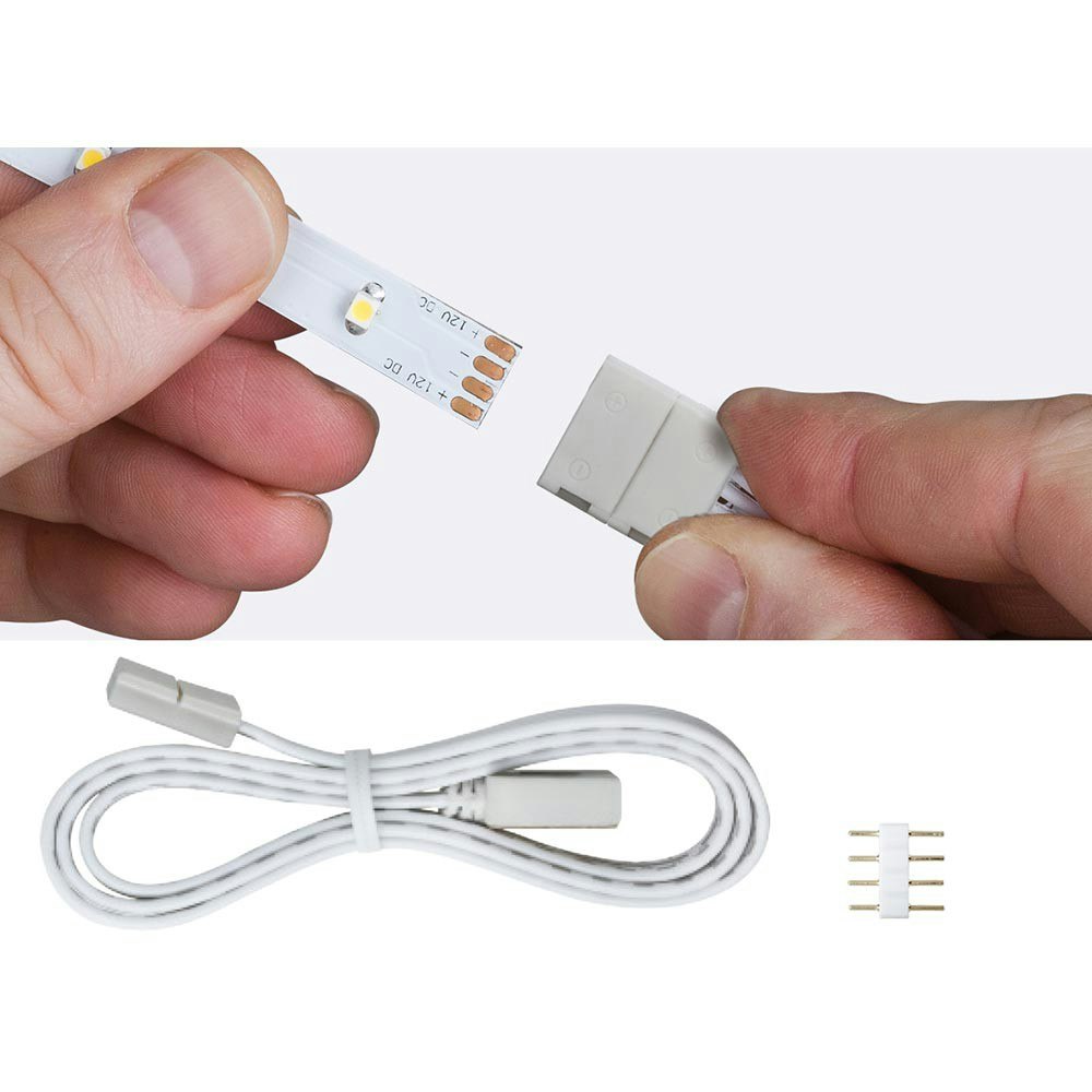 Function YourLED ECO Clip-Connector 50cm 2er Pack Weiß thumbnail 6
