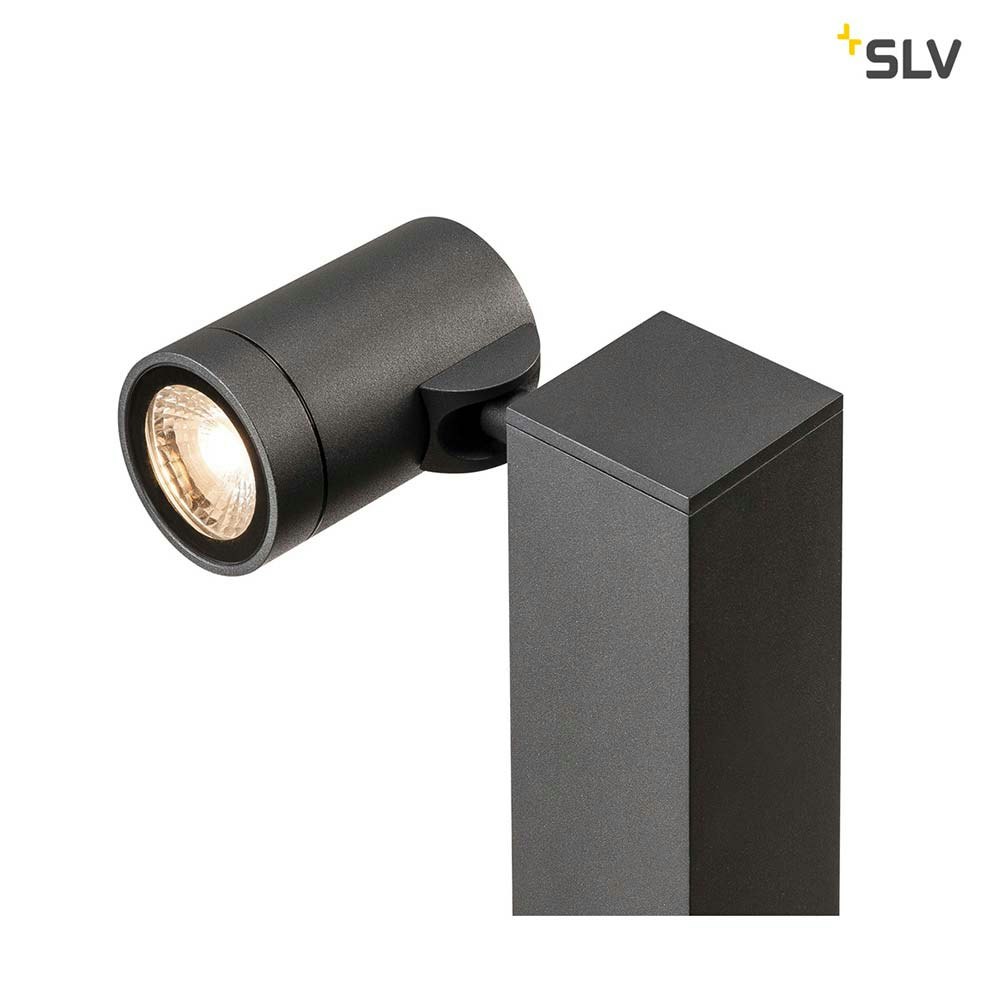 SLV Helia Single Pole LED Außen-Stehleuchte Anthrazit IP55 zoom thumbnail 4