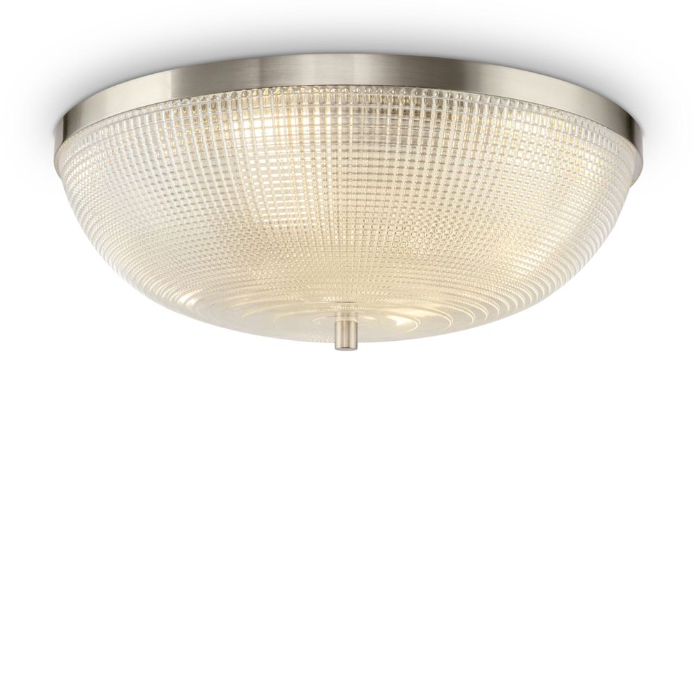 S.Luce Maytoni Coupe Deckenlampe mit strukturiertem Glas