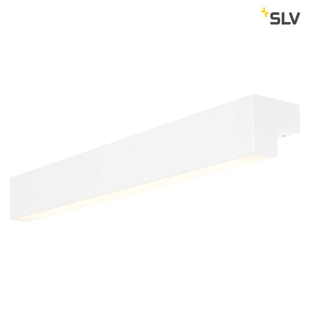 S.Luce SLV L-Line 60 LED Wand Aufbauleuchte IP44 Weiß