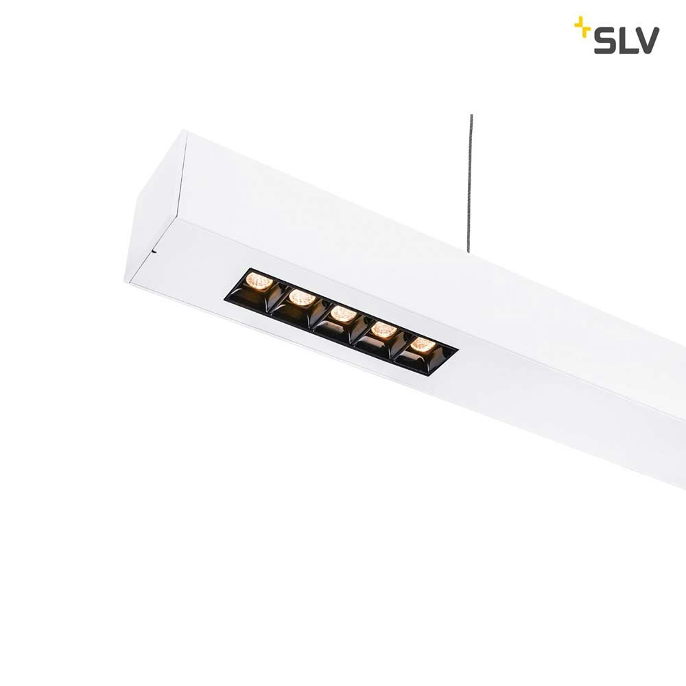 SLV Q-Line LED Pendelleuchte 2m Weiß 3000K thumbnail 3