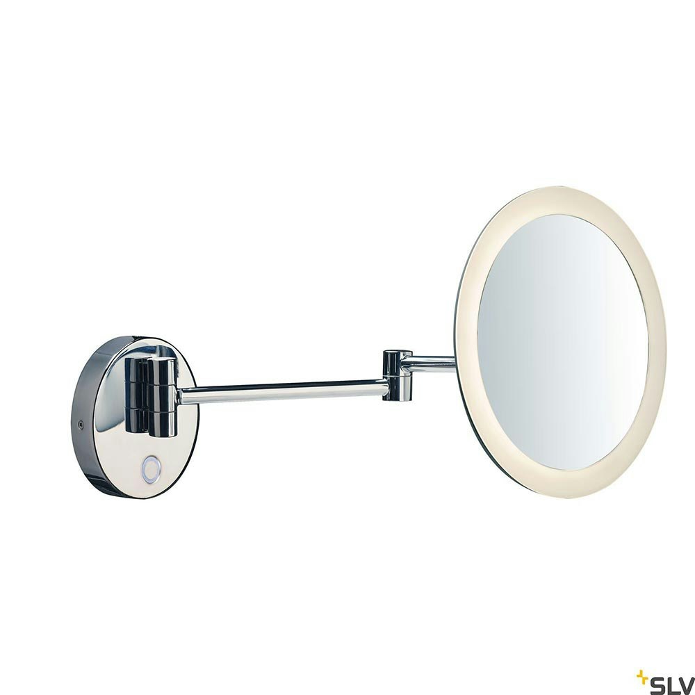 SLV Maganda LED Bathroom Lamp with Make-up Mirror Chrome CCT
                                        