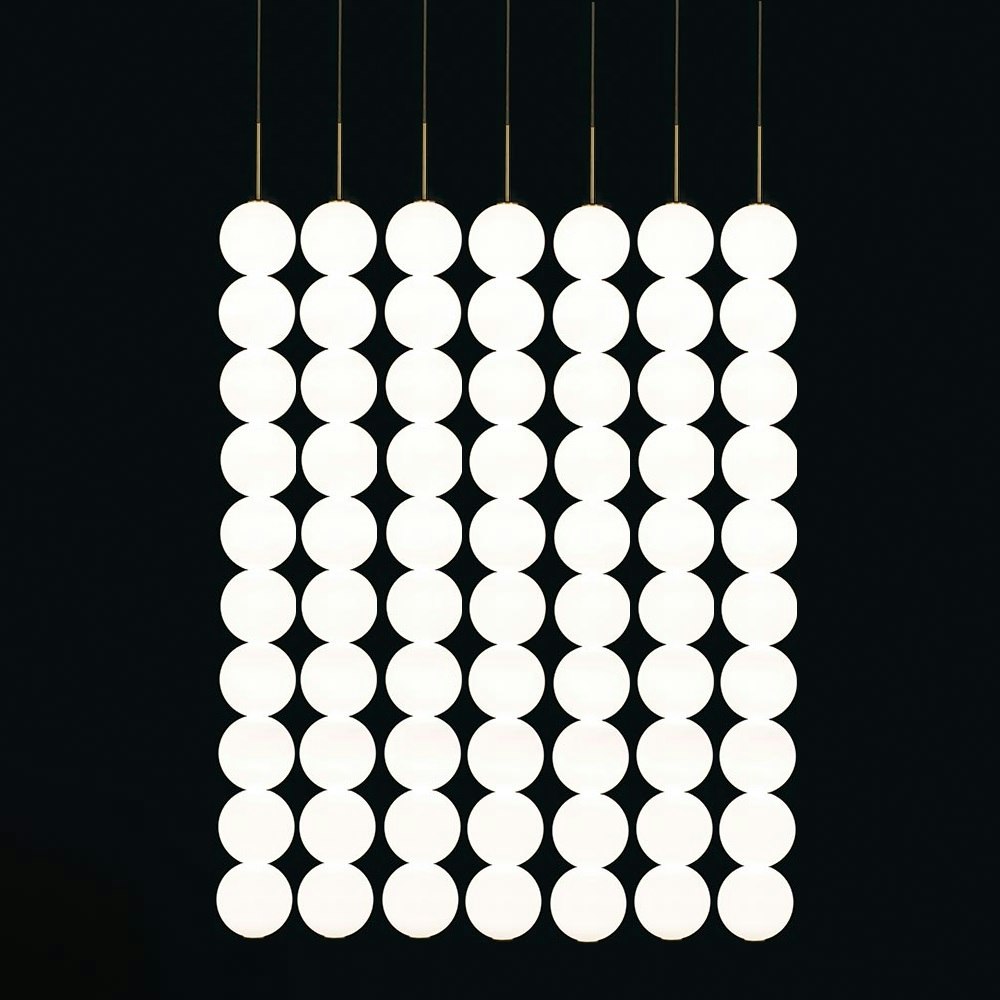 Terzani Abacus LED Design-Hängeleuchte 5er 2