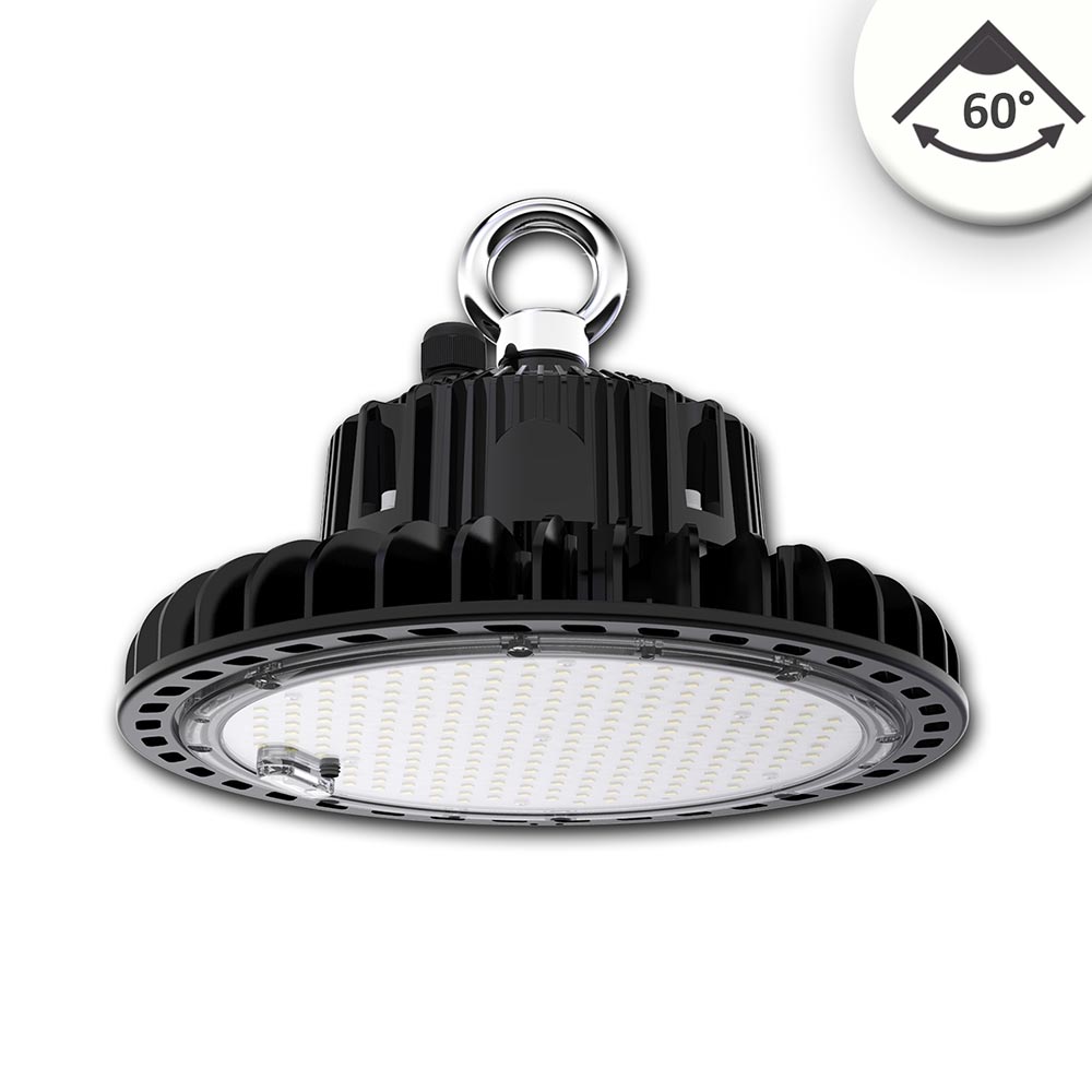 S.Luce LED Hallenstrahler 120W 18000lm 60° IP65 1-10V Dimmbar Neutralweiß