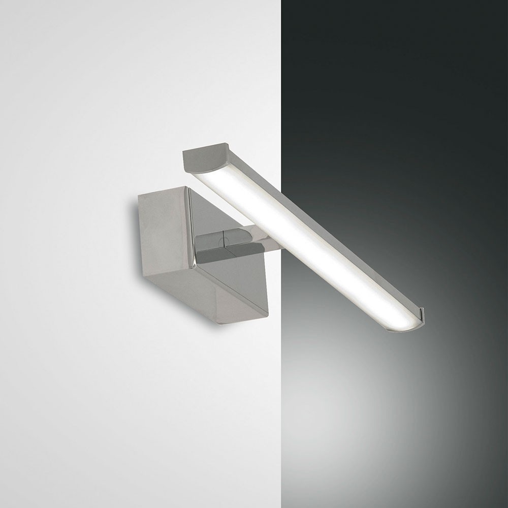 S.Luce Nala LED Wandleuchte IP44 540lm Verchromt