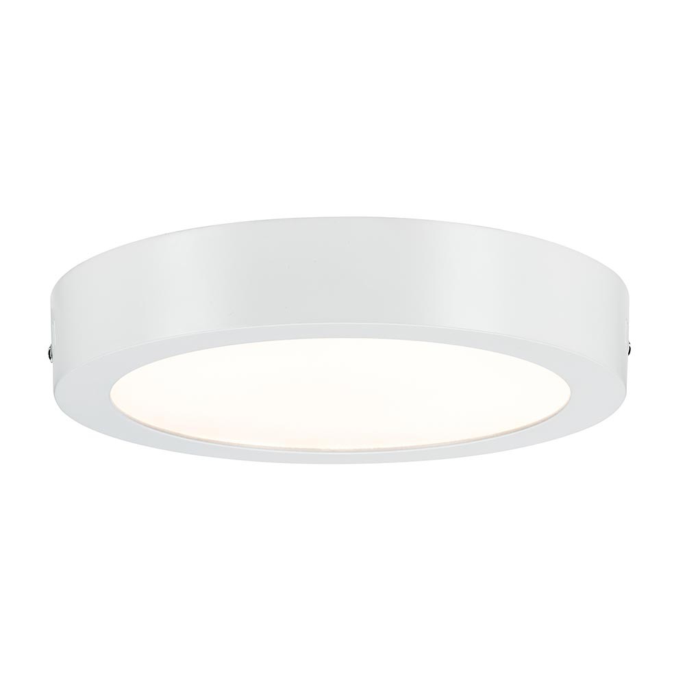 S.Luce Deckenleuchte Lunar LED Panel 17W Weiß Alu