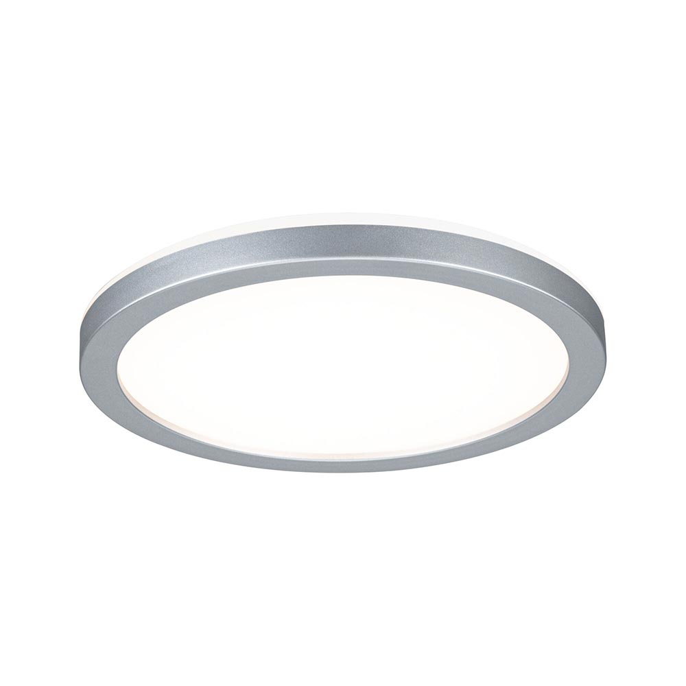 S.Luce LED Panel Deckenlampe Atria Shine Ø 19cm Chrom-Matt