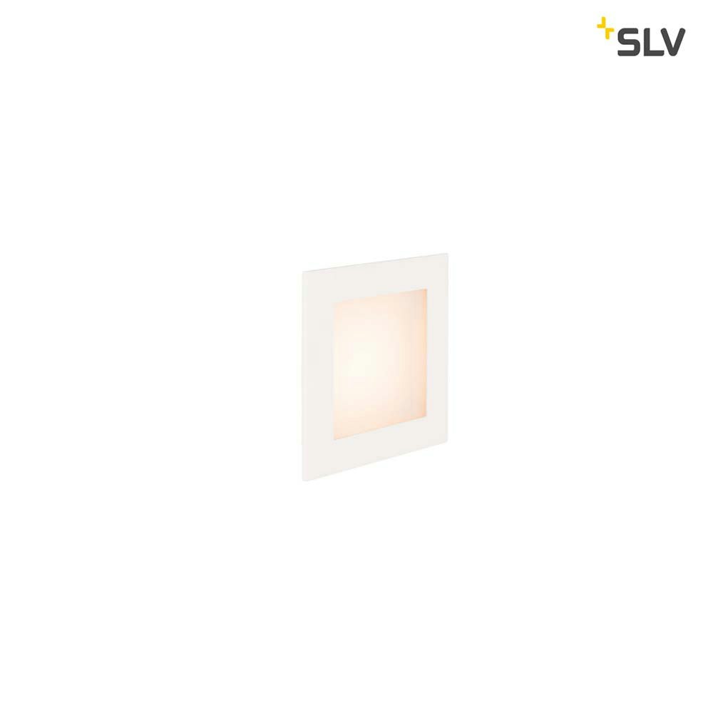 SLV Frame LED Basic Wandeinbauleuchte 2700K Weiß 1