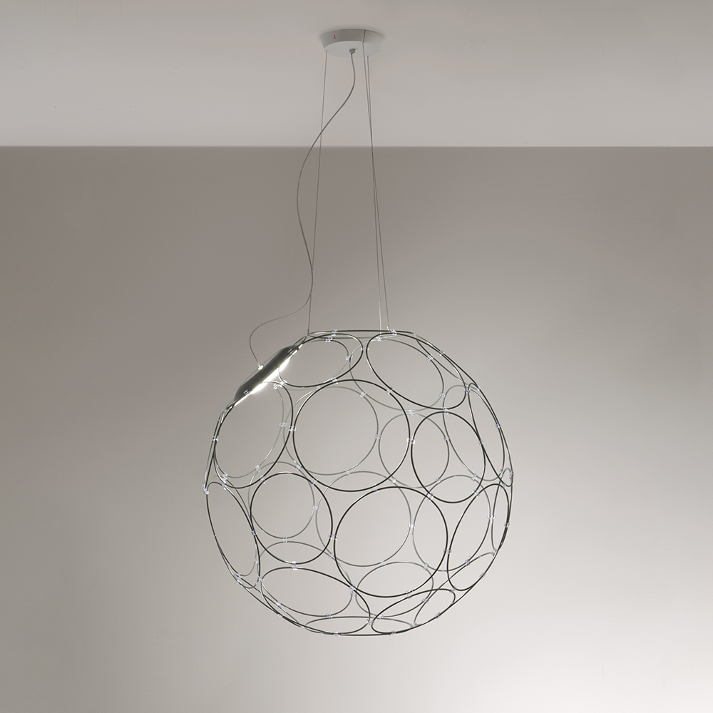 S.Luce Fabbian Giro LED-Hängeleuchte Ø 67cm