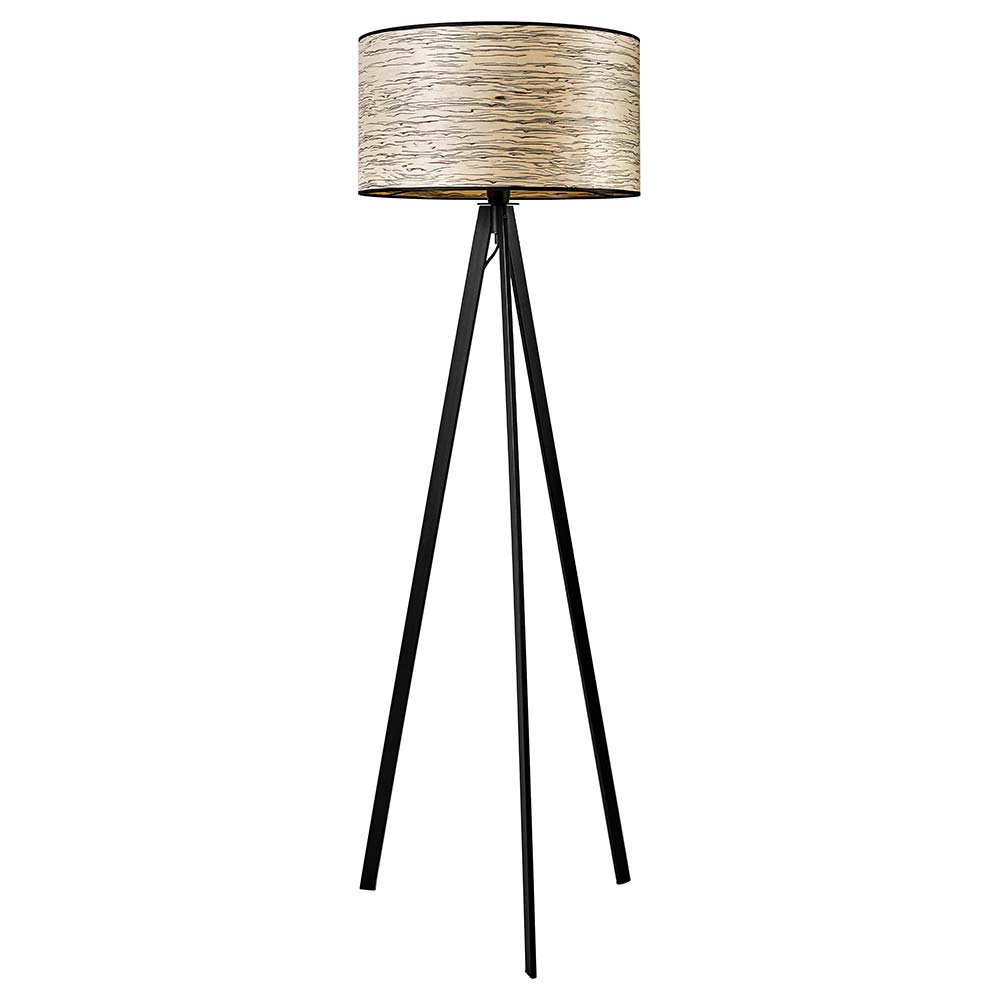 S.Luce Dreibeinstehlampe Atticus 150cm Silberbirke