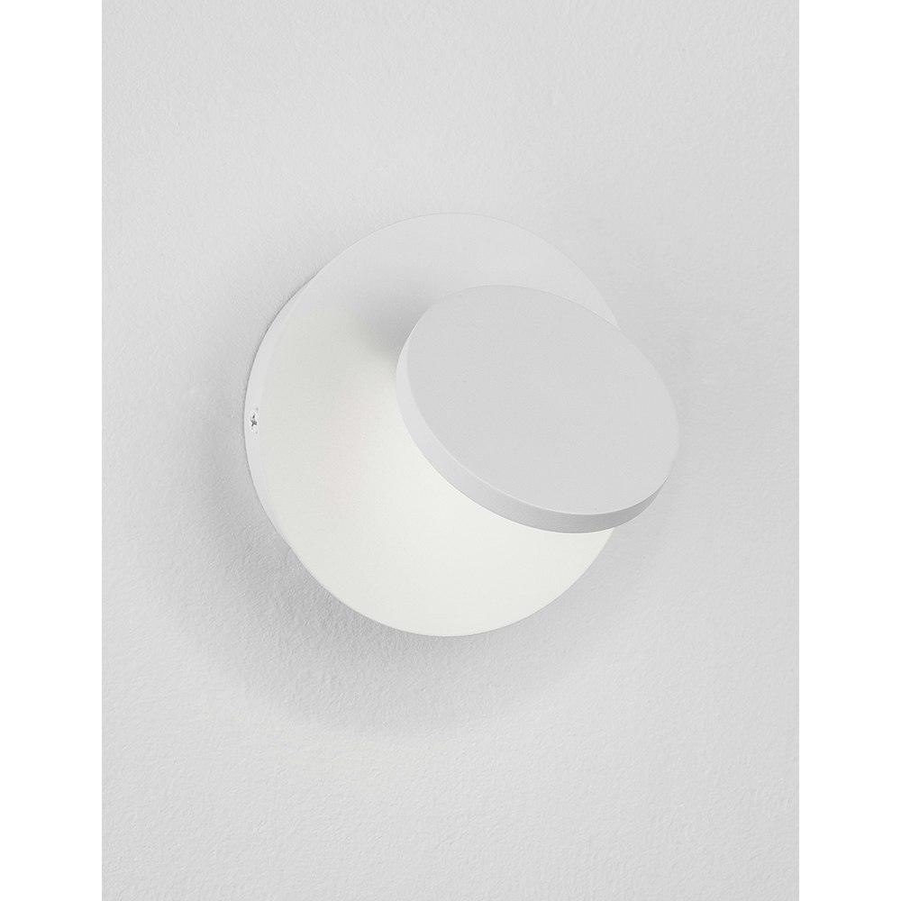 Nova Luce Otto LED Wandlampe Ø 12cm Weiß zoom thumbnail 6