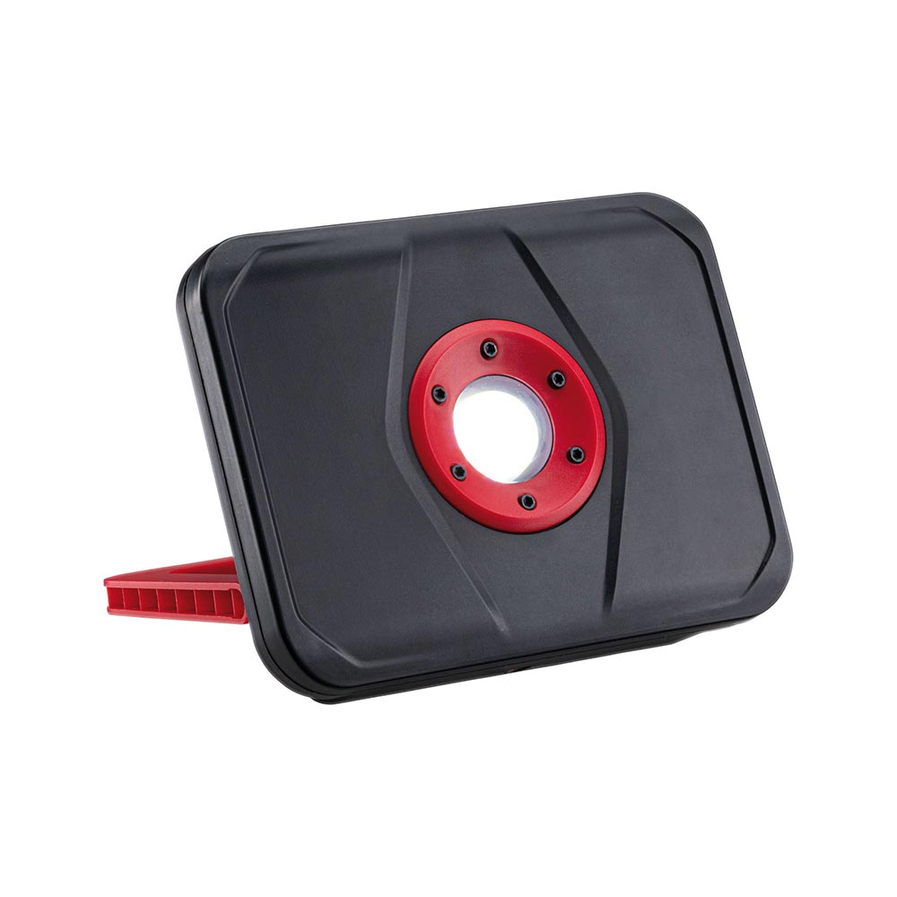 S.Luce LED Akkuleuchte Worklight USB Schwarz, Rot IP65