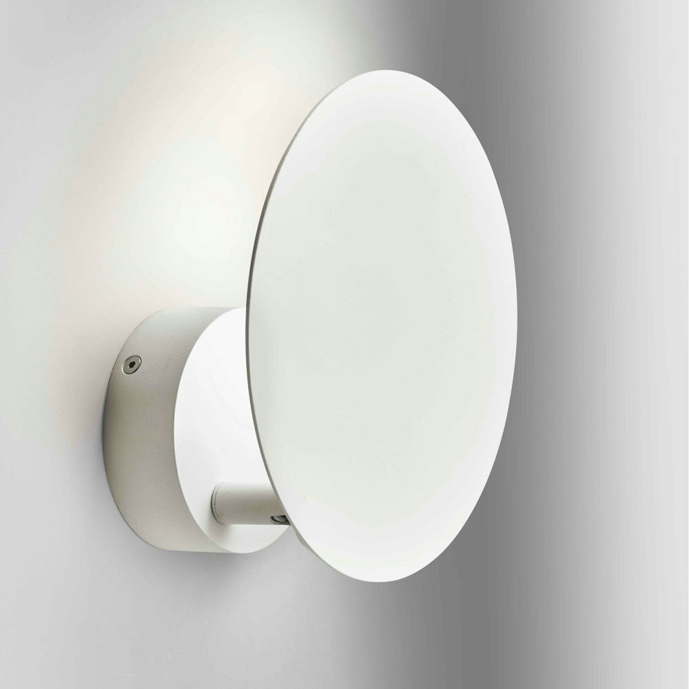 Disk dreh- & schwenkbare indirekt dimmbare LED-Wandlampe 960lm Weiß thumbnail 3