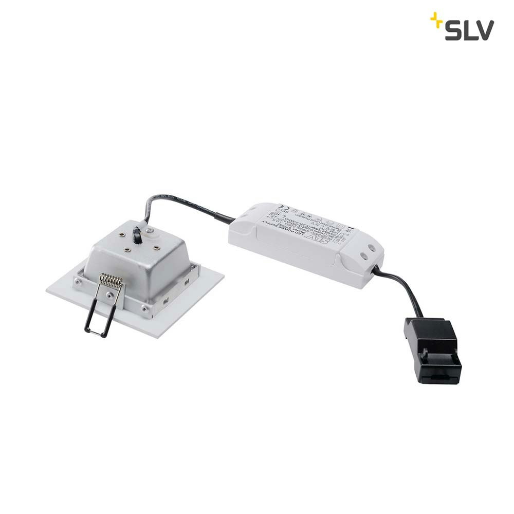 SLV Frame BASIC LED Set Downlight Weiß 6W 3000K inkl. Treiber zoom thumbnail 3