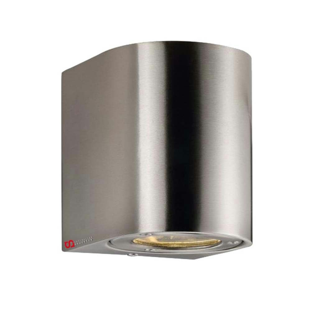 Baleno LED wall lamp Up&Down with light filter stainless steel 1