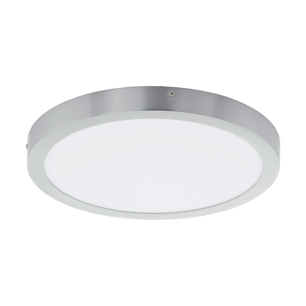 LED Deckenlampe Fueva 1 3000K Ø 40cm Silberfarben, Weiß 