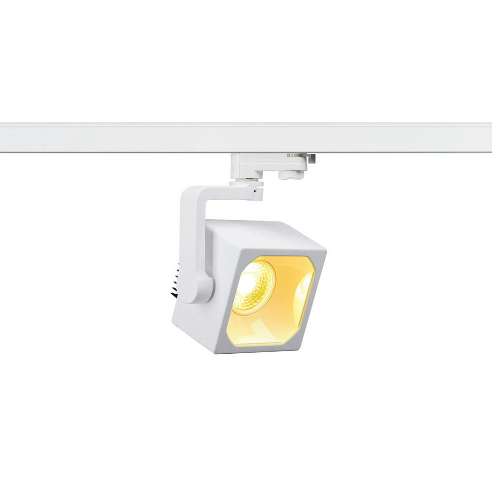 SLV Euro Cube LED Spot 60° inkl. 3P.-Adapter 3000K CRI90 Weiß 2