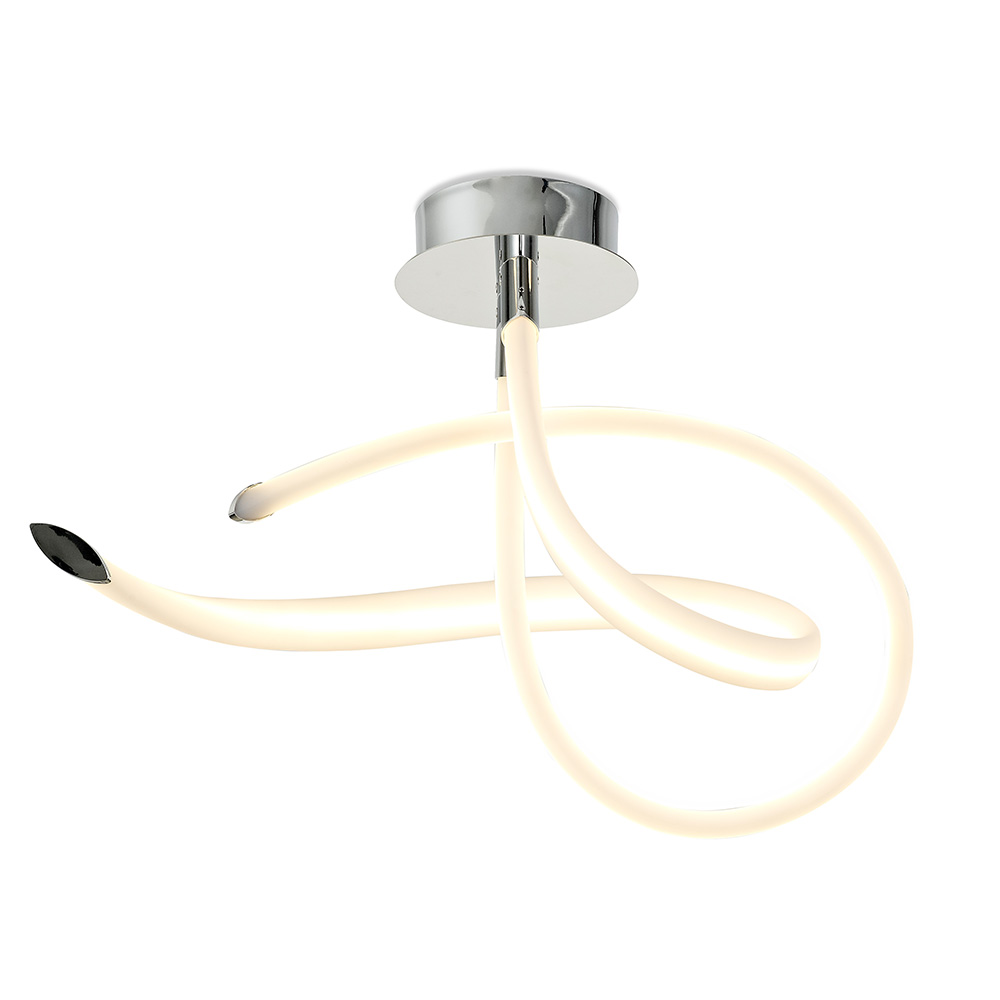 S.Luce Mantra LED-Deckenlampe Armonia Curl