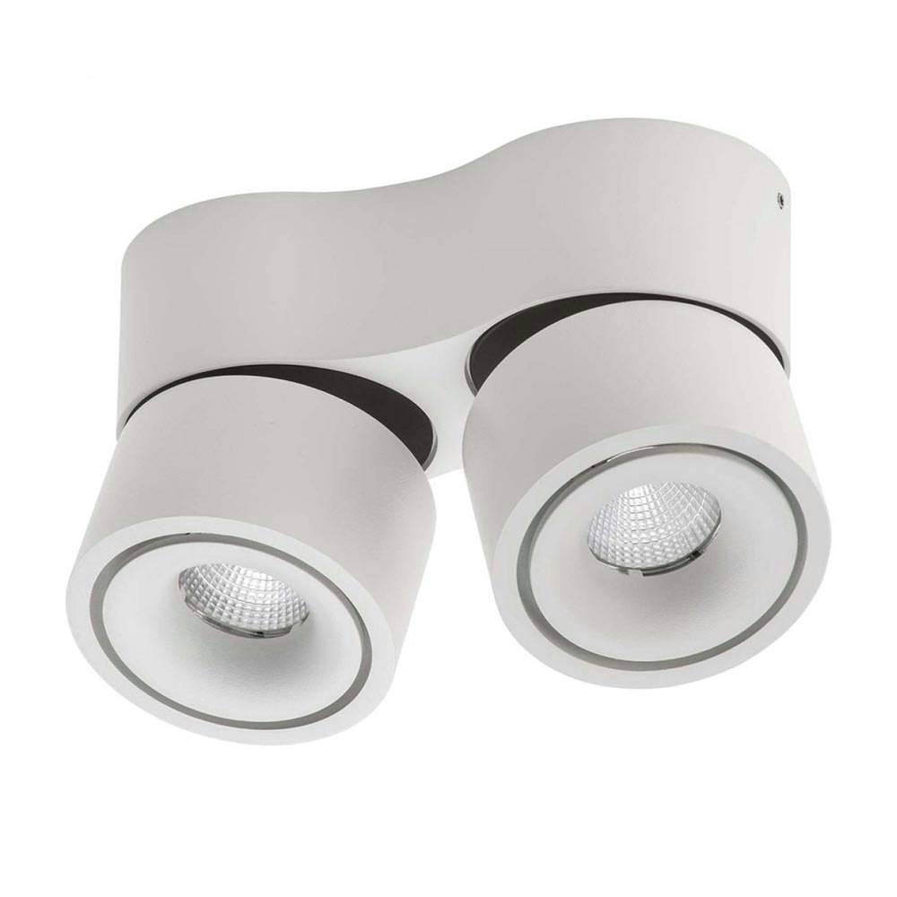 Licht-Trend LED Aufbauspot Simple Mini 2x550lm Weiß thumbnail 2