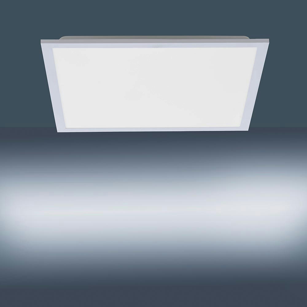 LED Deckenlampe Flat 46x46cm CCT Silberfarben zoom thumbnail 4