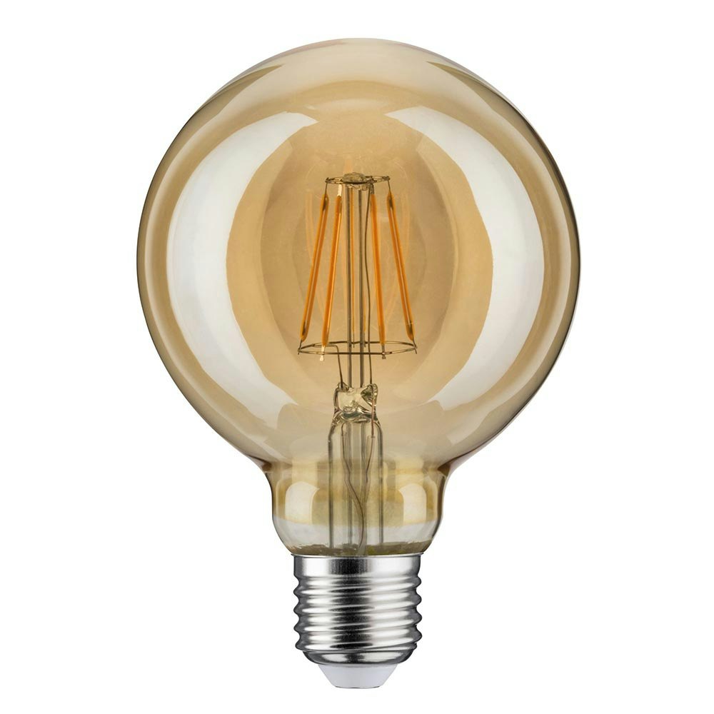 E27 6,5W LED Globe Gold Vintage Ø 9,5cm 1700K thumbnail 4