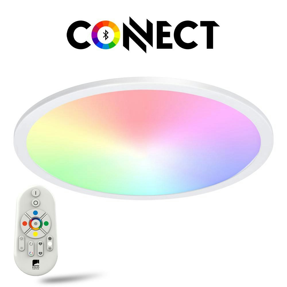 Connect LED-Panel Deckenleuchte Ø 45cm 2900lm RGB+CCT 1