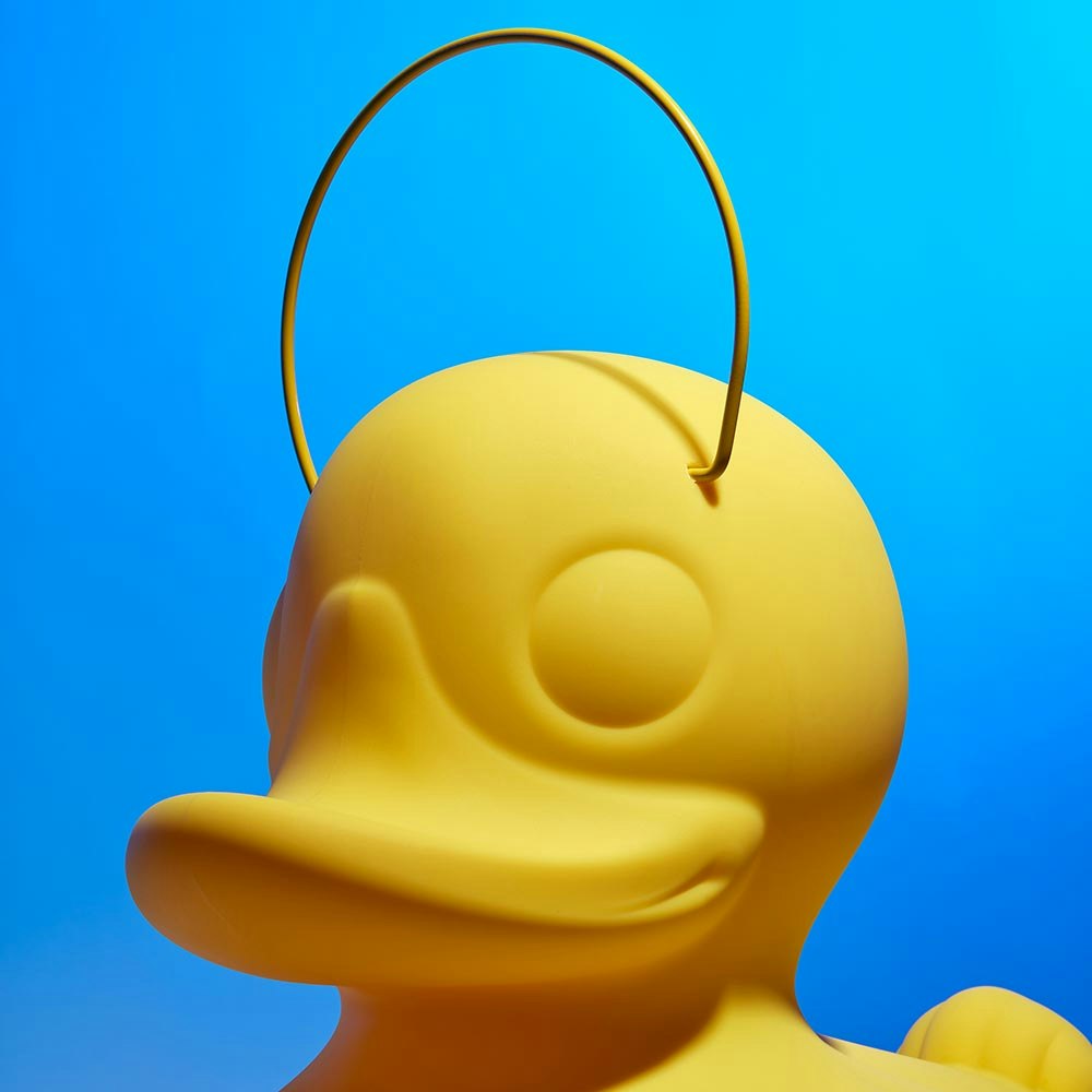 Schwimmfähige Akku-LED-Lampe Duck-Duck XL Gelb thumbnail 5