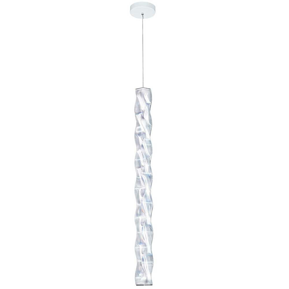 Slamp Hugo LED-Pendelleuchte vertikal aus Lentiflex-Kunststoff thumbnail 1