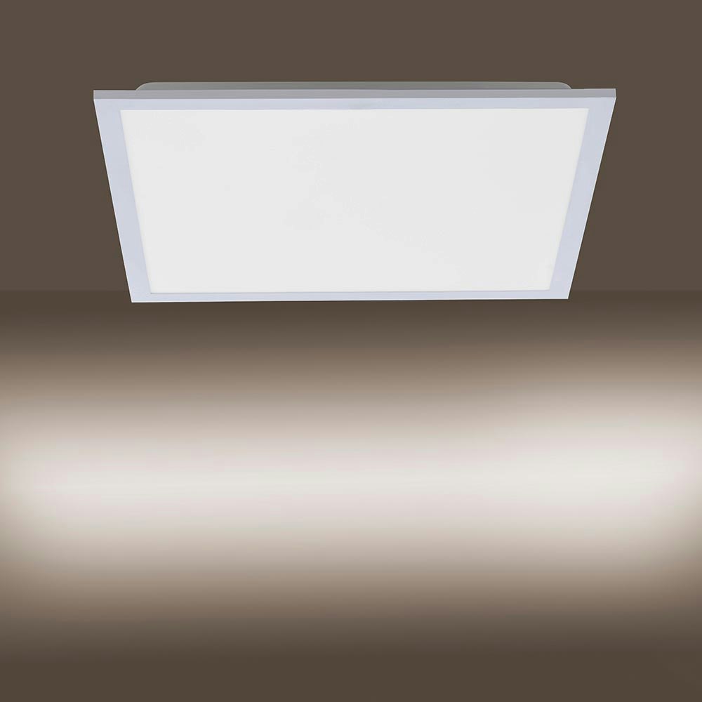LED Deckenleuchte Flat 45x45cm Silberfarben zoom thumbnail 2