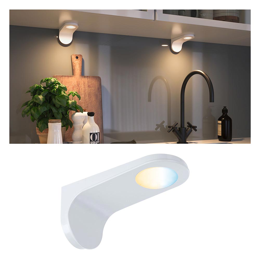 S.Luce Clever Connect LED Spot Neda CCT Weiß-Matt