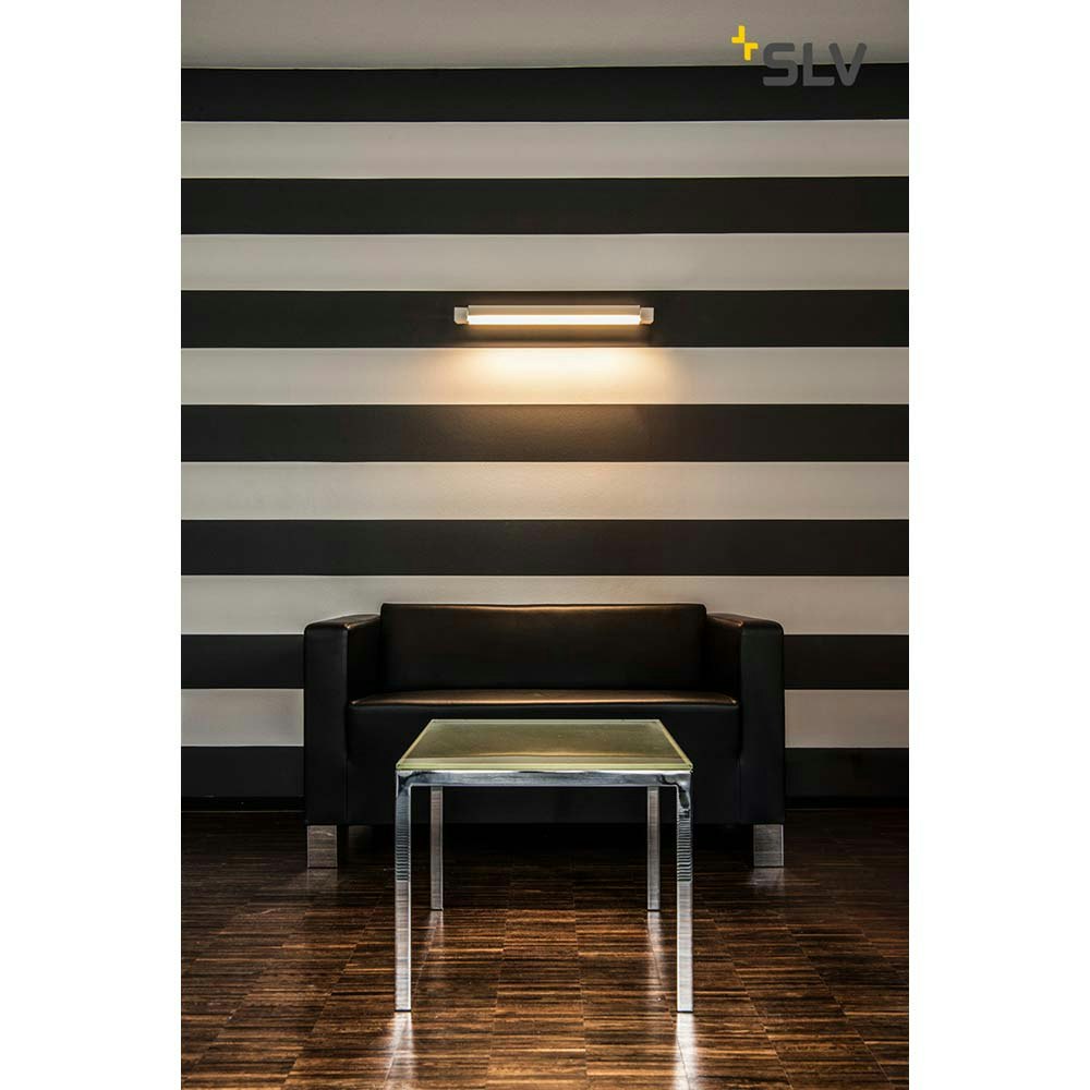SLV Long Grill LED Wand- und Deckenleuchte Weiß 3000K zoom thumbnail 2
