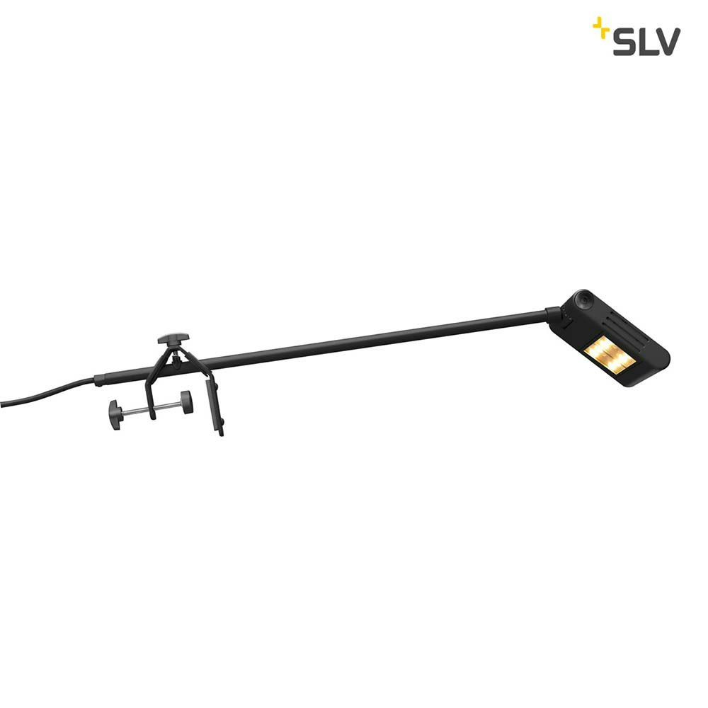 SLV Lenito LED Displayleuchte Schwarz 3000K thumbnail 1