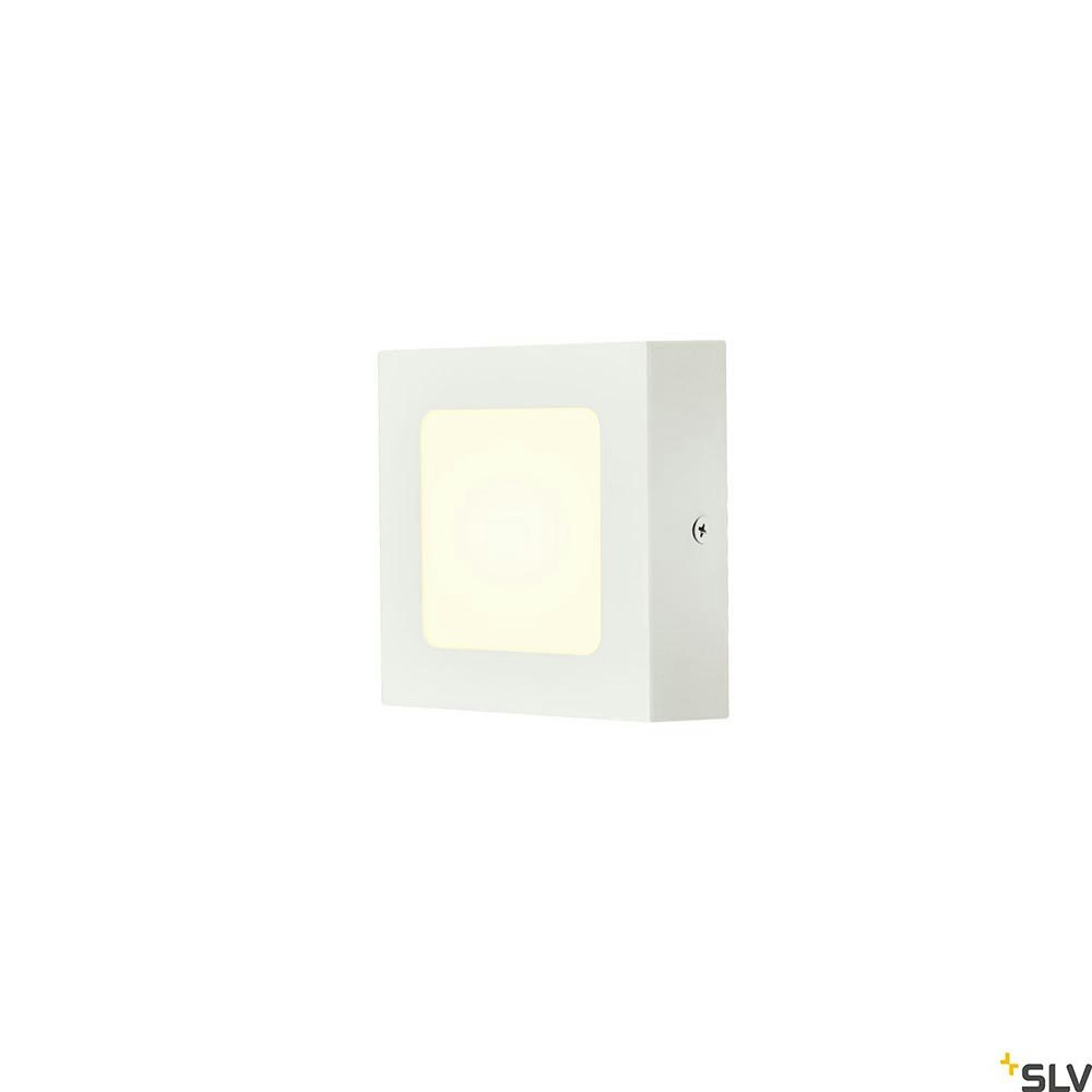 SLV Senser LED Wand- & Deckenaufbauleuchte Weiß thumbnail 2