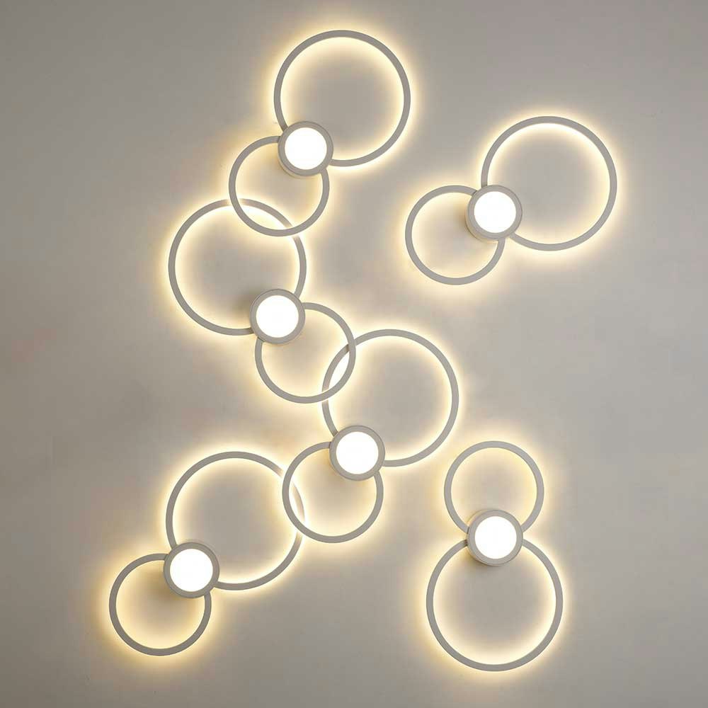 Mantra Mural LED-Wandleuchte Weiß zoom thumbnail 3