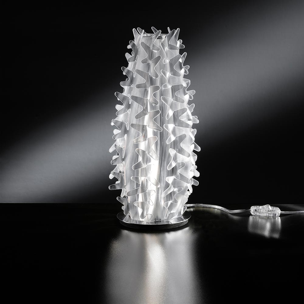 S.Luce Slamp Tischlampe Cactus XM Transparent