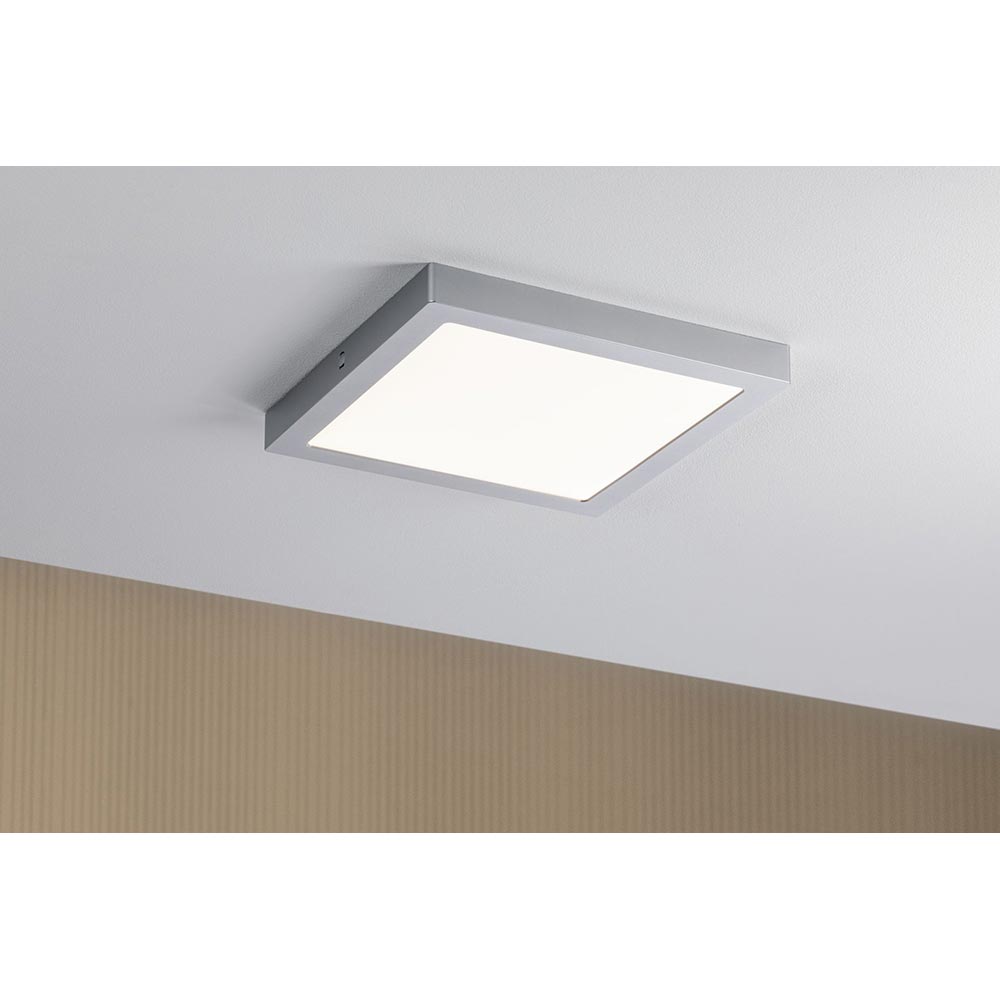 S.Luce LED Panel Abia Eckig Chrom-Matt