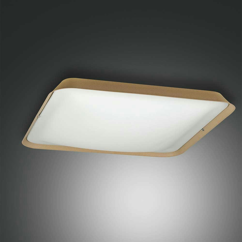 Fabas Luce moderne LED Deckenlampe Hugo aus Metall thumbnail 2