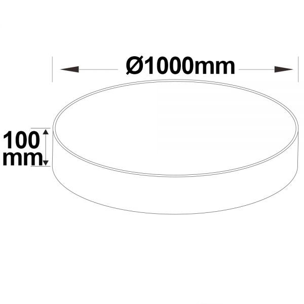 LED Hängeleuchte Ø 100cm Weiß ColorSwitch 3000-4000K Dimmbar thumbnail 3